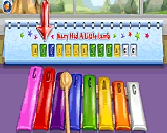 Darbys colorful music keys játékok ingyen