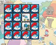 Smurfs memory game online